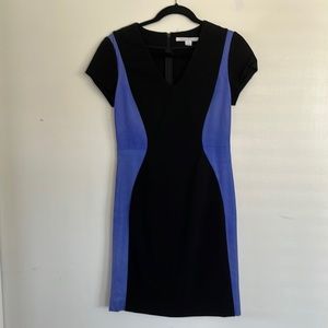Authentic Diane von Furstenberg Dayton Leather Dress 8
